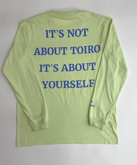 KIDS BACK PRINT LONG SLEEVE TEE / T24LTK-01