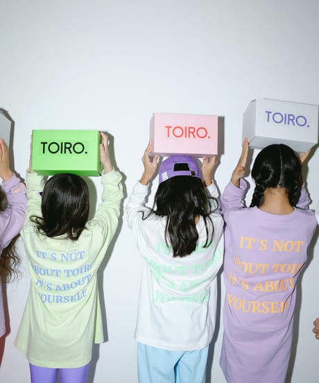KIDS BACK PRINT LONG SLEEVE TEE / T24LTK-01