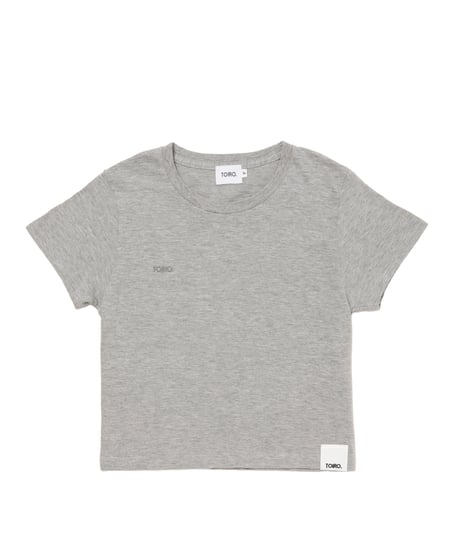 T262-ST04 / embroidery slim tee