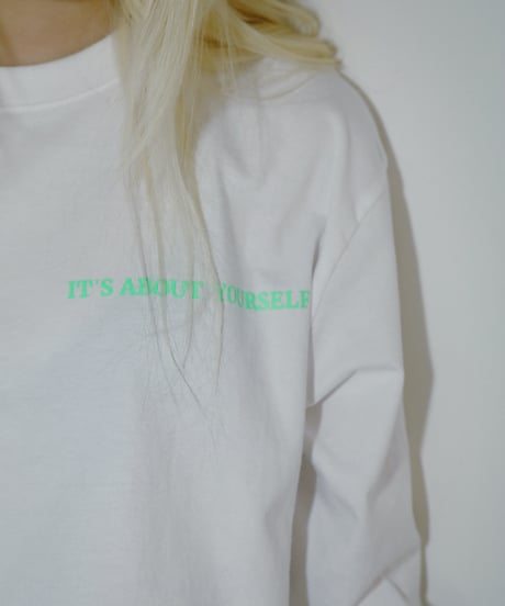 KIDS BACK PRINT LONG SLEEVE TEE / T24LTK-01