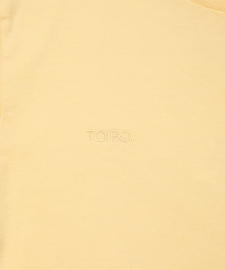 T262-ST04 / embroidery slim tee