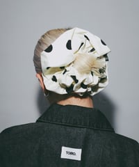 T261-AC01 / cotton large scrunchie