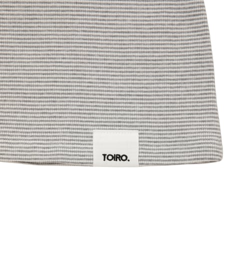 T262-CS02 / open back border tank top
