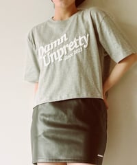 T262-ST01 / cropped pop Tee