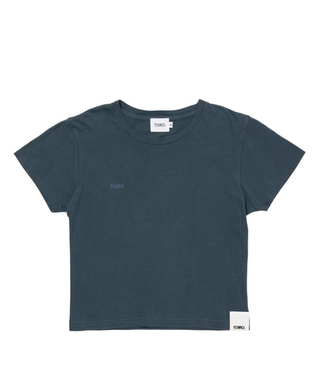 T262-ST04 / embroidery slim tee