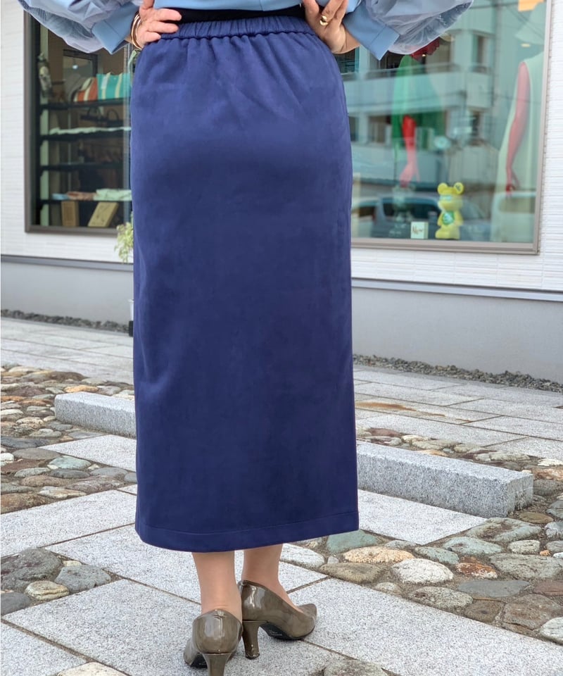 ROSIEE ロージー フェイクスエードのタイトスカート | selectshop natura 