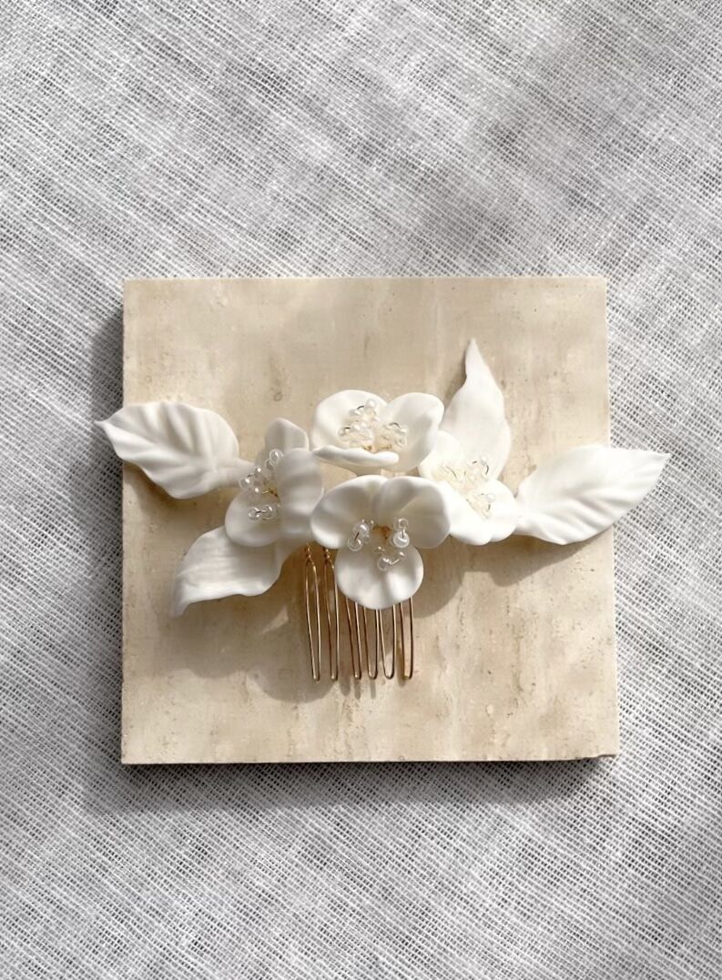 ブライダルベール　クレイフラワー ブライダルベール クレイフラワー 楽天市場】ブライダルベール（白い