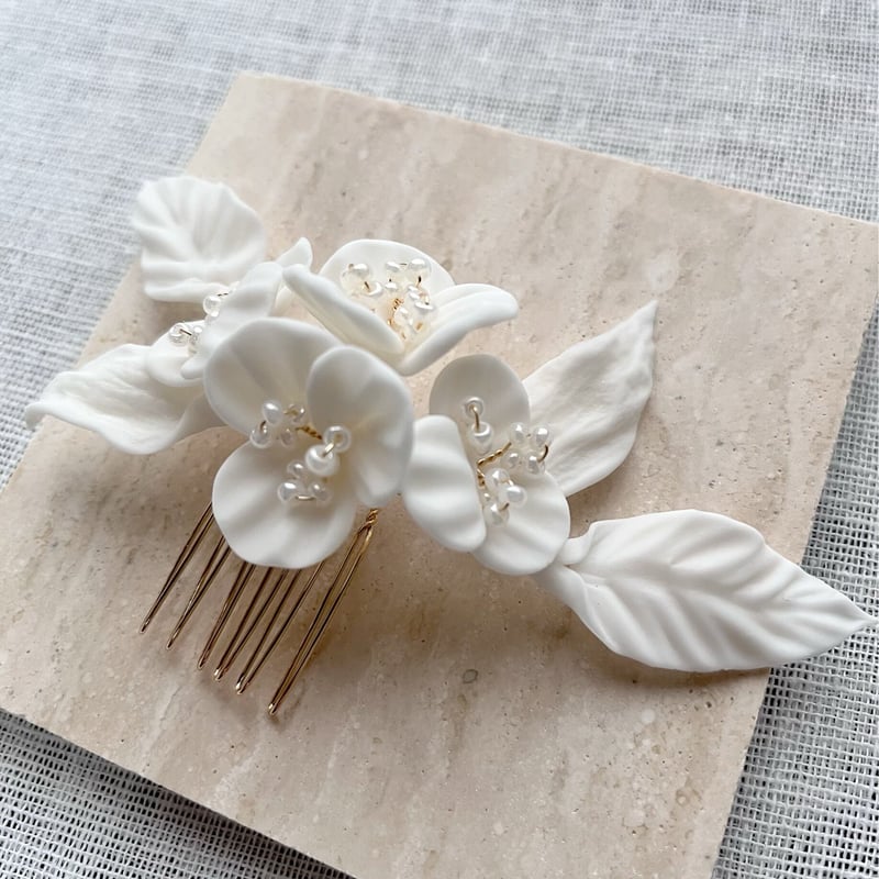 ブライダルベール クレイフラワー 楽天市場】ブライダルベール（白い