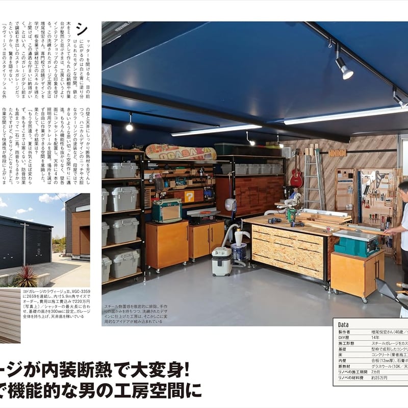 手作りガレージ図鑑 dopa162号(2025年7月号) | dopa DIY market