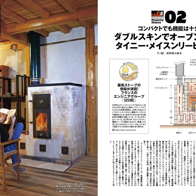 蓄熱ストーブ大全 dopa156号(2024年1月号) | dopa DIY market