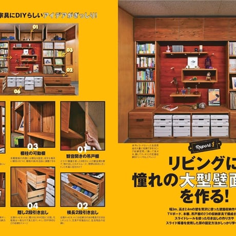 収納DIYの極意 dopa145号（2021年12月号）