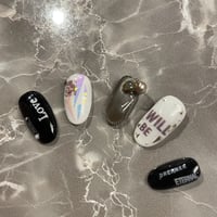 ネイルチップオーダー　mm_様 ✮ Customer order 🐙🌟 にじさんじ ／ S.C.R.E.A.M * 星導
