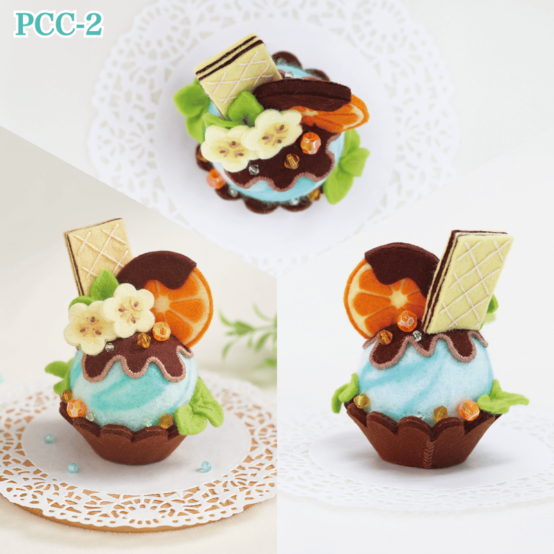 羊毛で作る スイーツピンクッション | SUNFELT