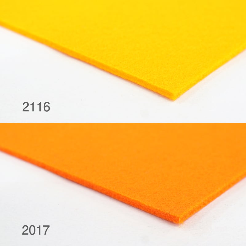 イエロー フェルト生地 30cm RN-32 10本入り