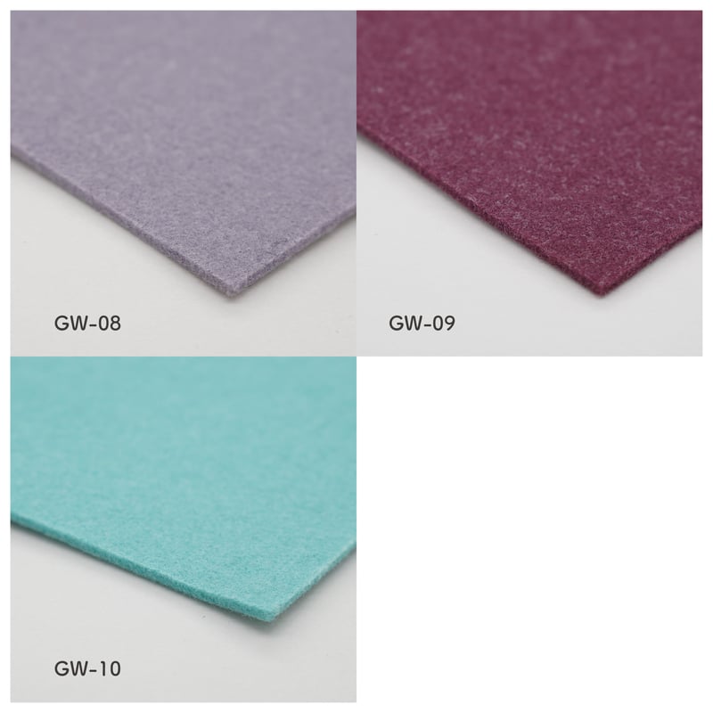 SUNFELT 紫 フェルト生地 30cm 11本セット SUNFELT』 カラーフェルト ウォッシャブルフェルト 洗える 生地