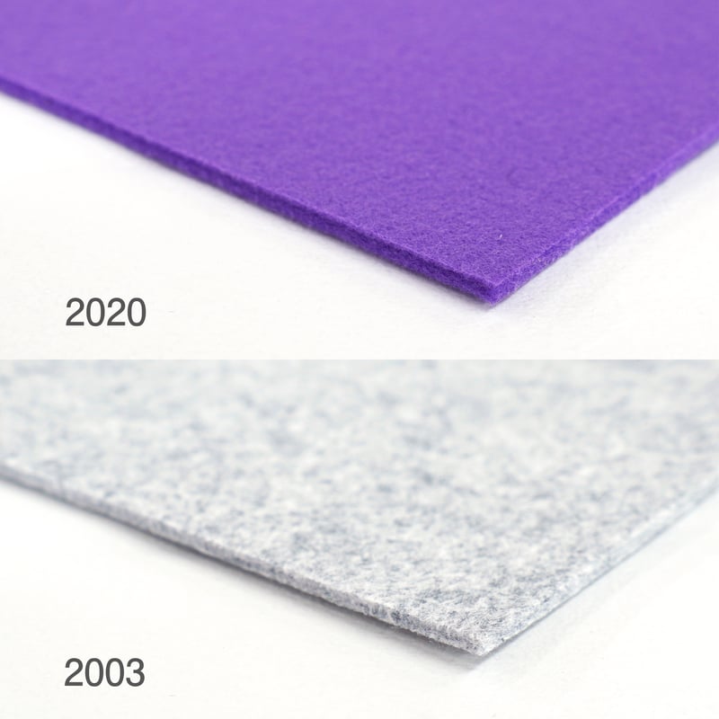 SUNFELT 紫 フェルト生地 30cm 11本セット