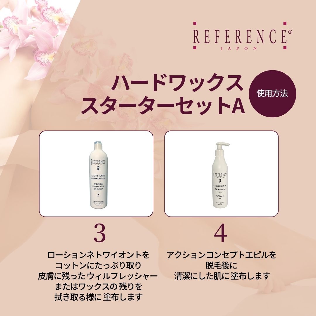 ハードワックススターターセット A | Reference JaponSTORE