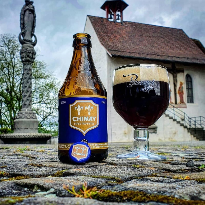 Chimay ビール シメイ・ブルー 330ml 【ベルギービールJapan】