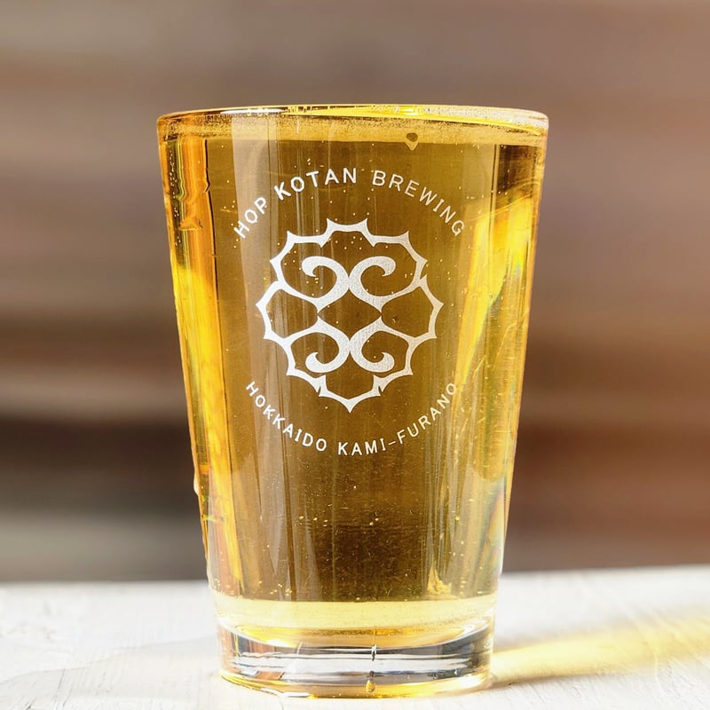 ハーフパイントグラス/ half pint glass【忽布古丹醸造/HOP KOTAN】 |