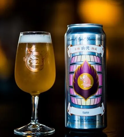 箕面ビール x 山伏 / 志賀高原ビール 木樽熟成 山伏 “taro”【玉村本店
