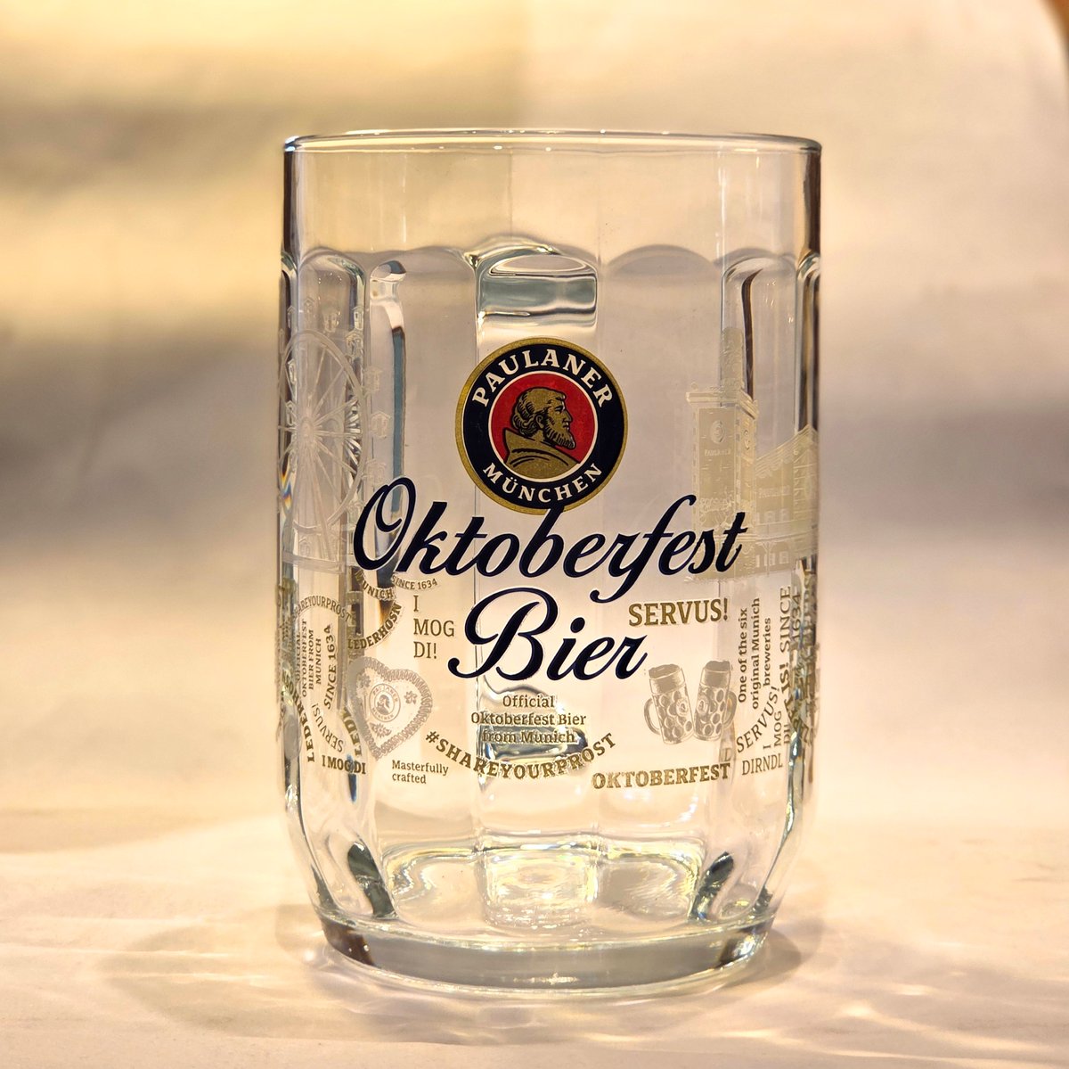 パウラナー/Paulaner オクトーバーフェストビア2025 専用ジョッキ