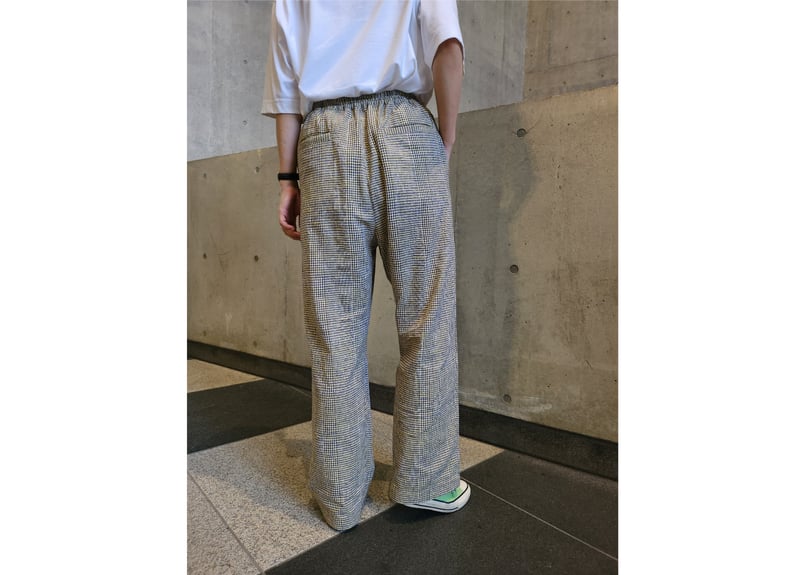 久留米絣　反物からパンツ 久留米絣 反物からパンツ 久留米絣 反物からパンツ