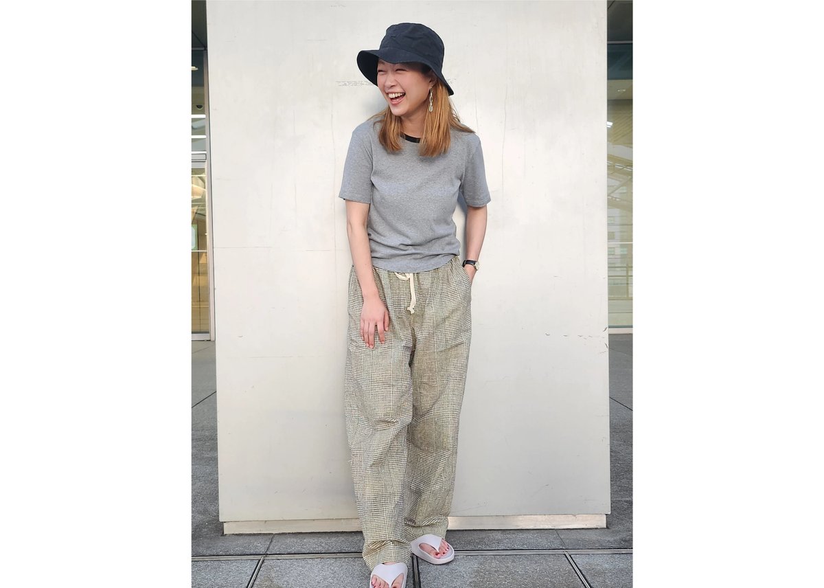 久留米絣　反物からパンツ 久留米絣 反物からパンツ