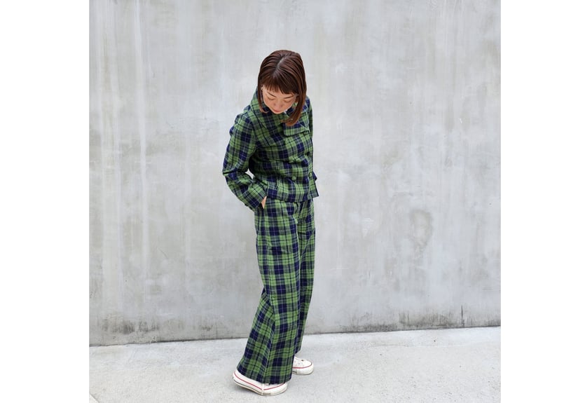 久留米絣パンツ(予約限定販売) | こゆきや