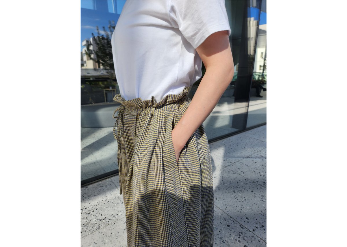 久留米絣チェックスカート(数量限定) | こゆきや