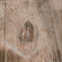 ルチルペンダントヘッド　穴あき　＃11-015
