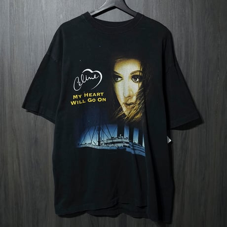 Celine dion Tシャツ My Heart Will Go On XL Celine dion x slayer demonic titanic my heart will go on