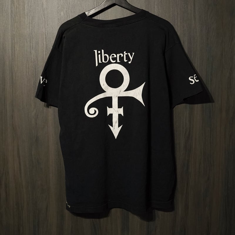 ＠美品 90s プリンス LOVE SEX LIBERTY Ｔシャツtt214 美品 90s プリンス LOVE SEX LIBERTY Tシャツtt214