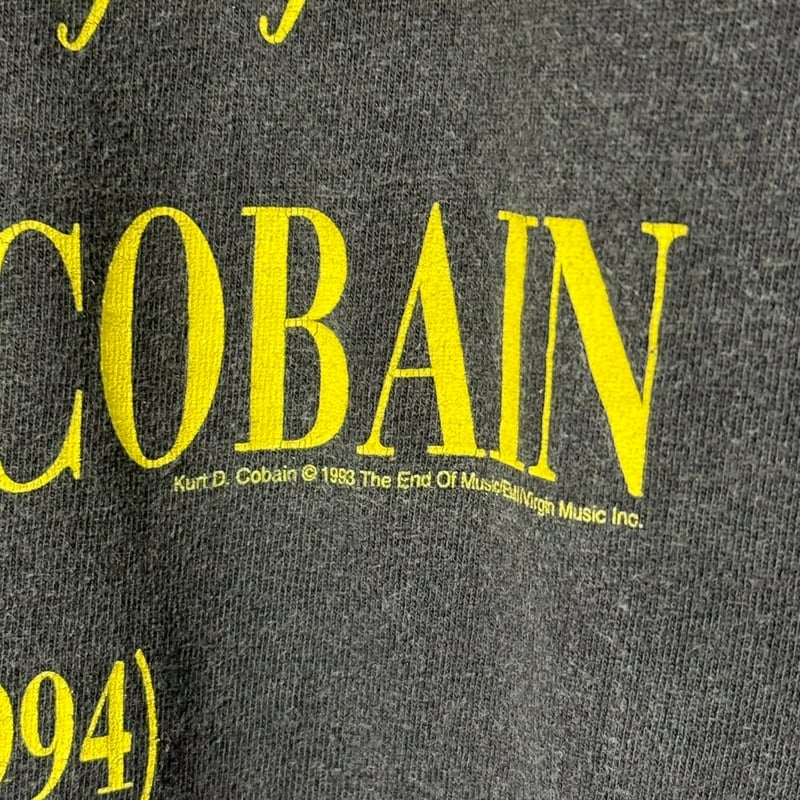 Nirvana Kurt Cobain “ The Sun Is Gone” giant XL