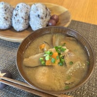 具だくさんの豚汁