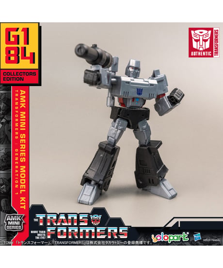 トランスフォーマー　AMK MINI 04サウンドウェーブ	/05スタースクリーム/06メガトロン　全３種　塗装済み組み立てキット