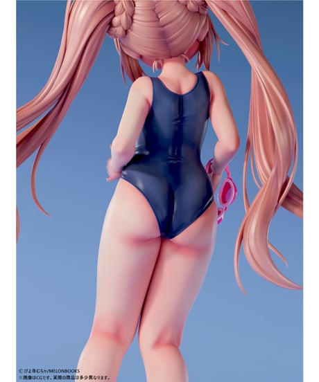 ぴよ寺むちゃ「るりちゃん」すくみずきゅっver. 1/5スケール塗装済み完成品フィギュア