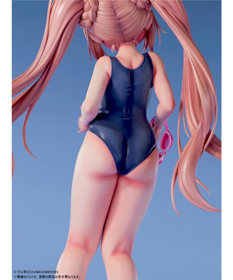 ぴよ寺むちゃ「るりちゃん」すくみずきゅっver. 1/5スケール塗装済み