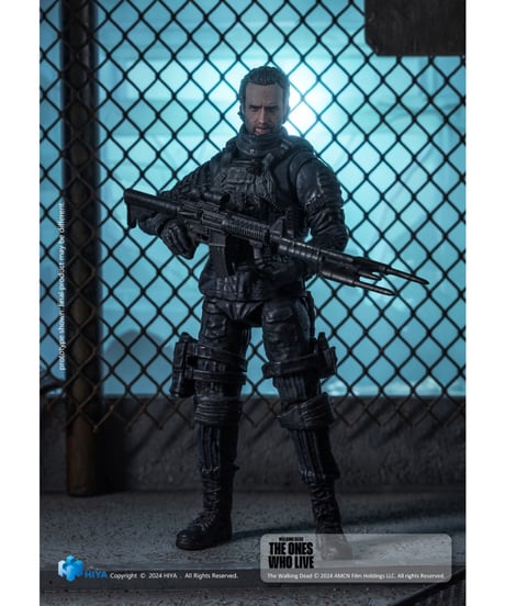 ウォーキング・デッド: ザ・ワンズ・フー・リブ 1/18 アクションフィギュア リック