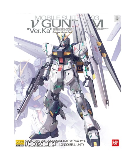 MG 1/100 νガンダム Ver.ka　機動戦士ガンダム　逆襲のシャア