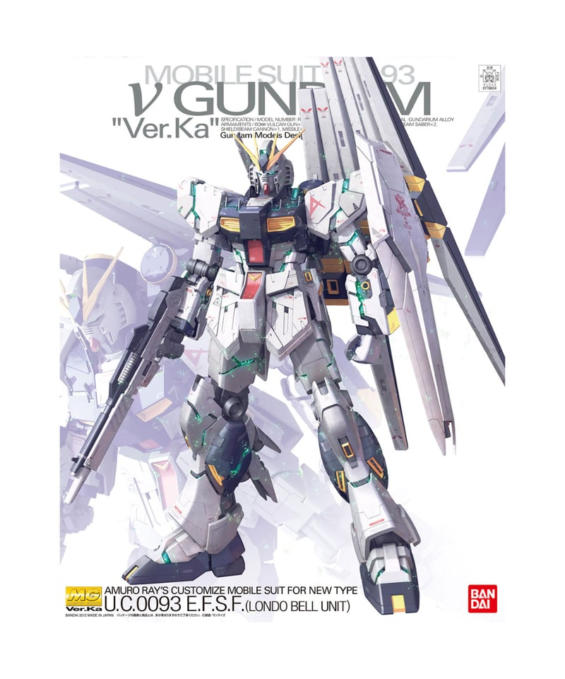 MG νガンダム Ver.Ka」を『逆シャア』のイメージで製作