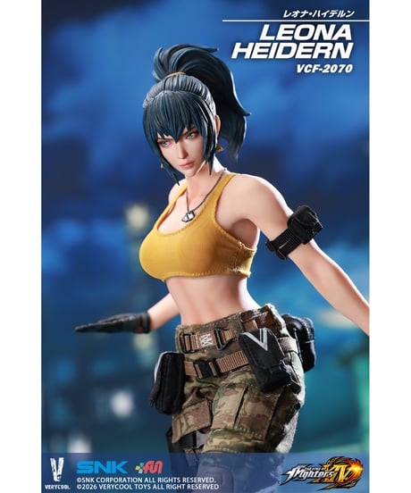 【予約】King of Fighters XIV 1/6 コレクティブル アクションフィギュア レオナ・ハイデルン　［ベリークール］