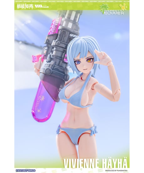 NUKE MATRIX　フォーレストサマー FANTASY GIRLS ヴィヴィアン・ヘイヘ プラモデル