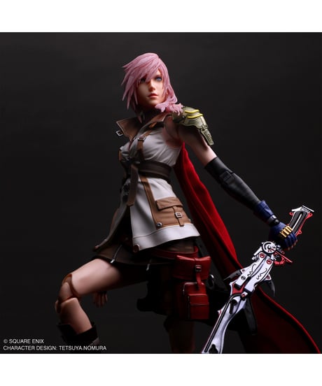 ファイナルファンタジーXⅢ PLAY ARTS真 ライトニング　［スクウェア・エニックス］