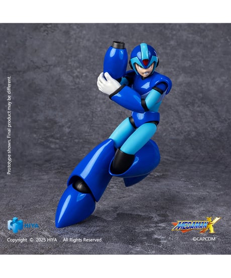 【予約】HIYA エクスクイジット・ベーシックシリーズ ノンスケール 5.7インチ 『ロックマンX』シリーズ　エックス　アクションフィギュア　［HIYA TOYS］