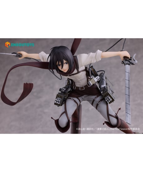 【予約】進撃の巨人 ミカサ・アッカーマン 1/7 完成品フィギュア 特典版　［ENSOUTOYS］
