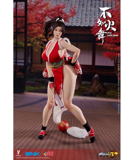 King of Fighters XIV 1/6 コレクティブル アクションフィギュア 不知火舞/不知火舞 前髪ストレート Ver.　全２種