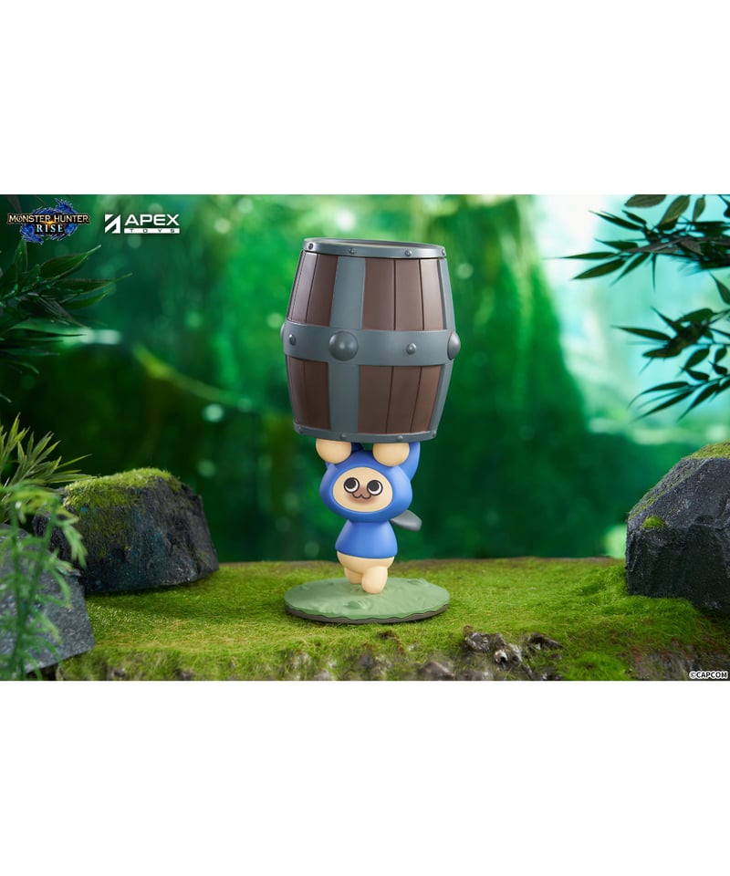 モンスターハンターライズ アイルー ブラインドボックスフィギュア 6個入りBOX Monster Hunter Rise アイルー「ネコ」ブラインドボックスフィギュア