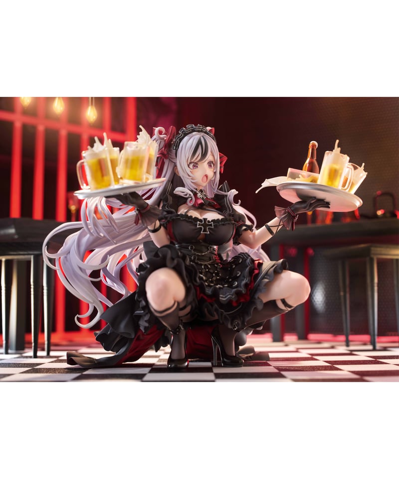 [未開封品] エルベ フィギュア アズールレーン 1/7スケールフィギュア アズールレーン エルベ 見せ場訪れず