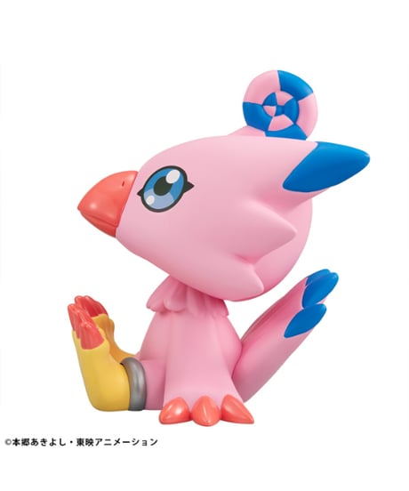 るかっぷ　デジモンアドベンチャー　ピヨモン / ゴマモン　全２種　彩色済みフィギュア