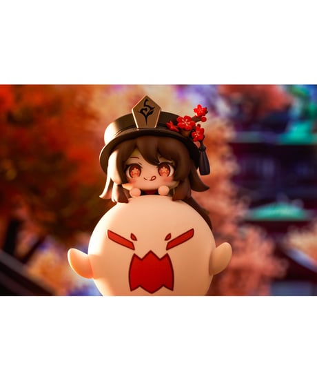原神 胡桃 ちびキャラゆらゆらスタンド（再販）　PVC＆ABS製塗装済み完成品　［APEX-TOYS］